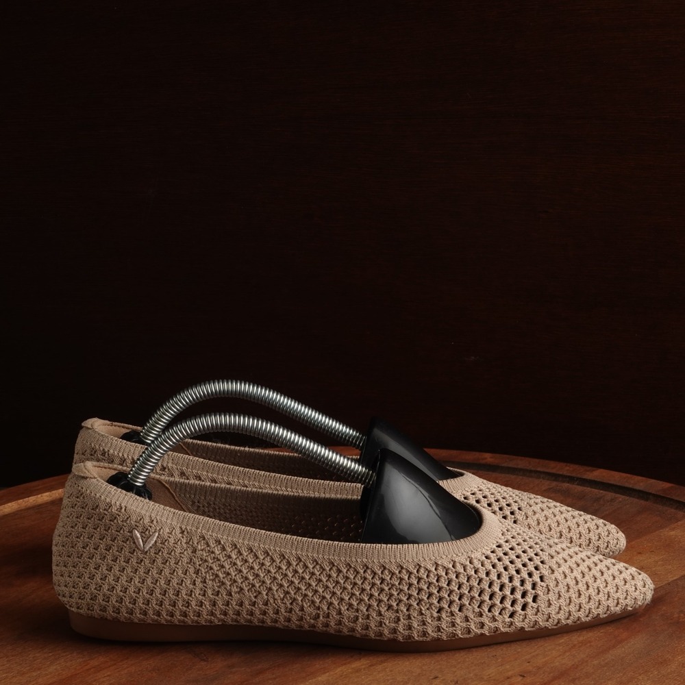 Vivaia Flats WMS SZ EU 37.5 US 7 Beige Aria 5 Ballet Mesh Comfort Neutral Shoes